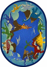Joy Carpets Kid Essentials Dino Parade Multi